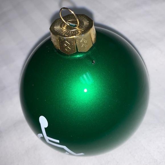 Glass Green Wheelchair Don’t Stare Be Aware Christmas Holiday Ornament Holiday - Picture 5 of 7